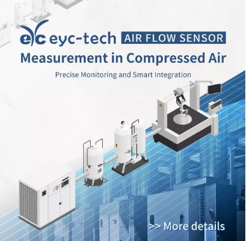 eyc-tech传感器搭配HMI，压缩空气系统精准监控